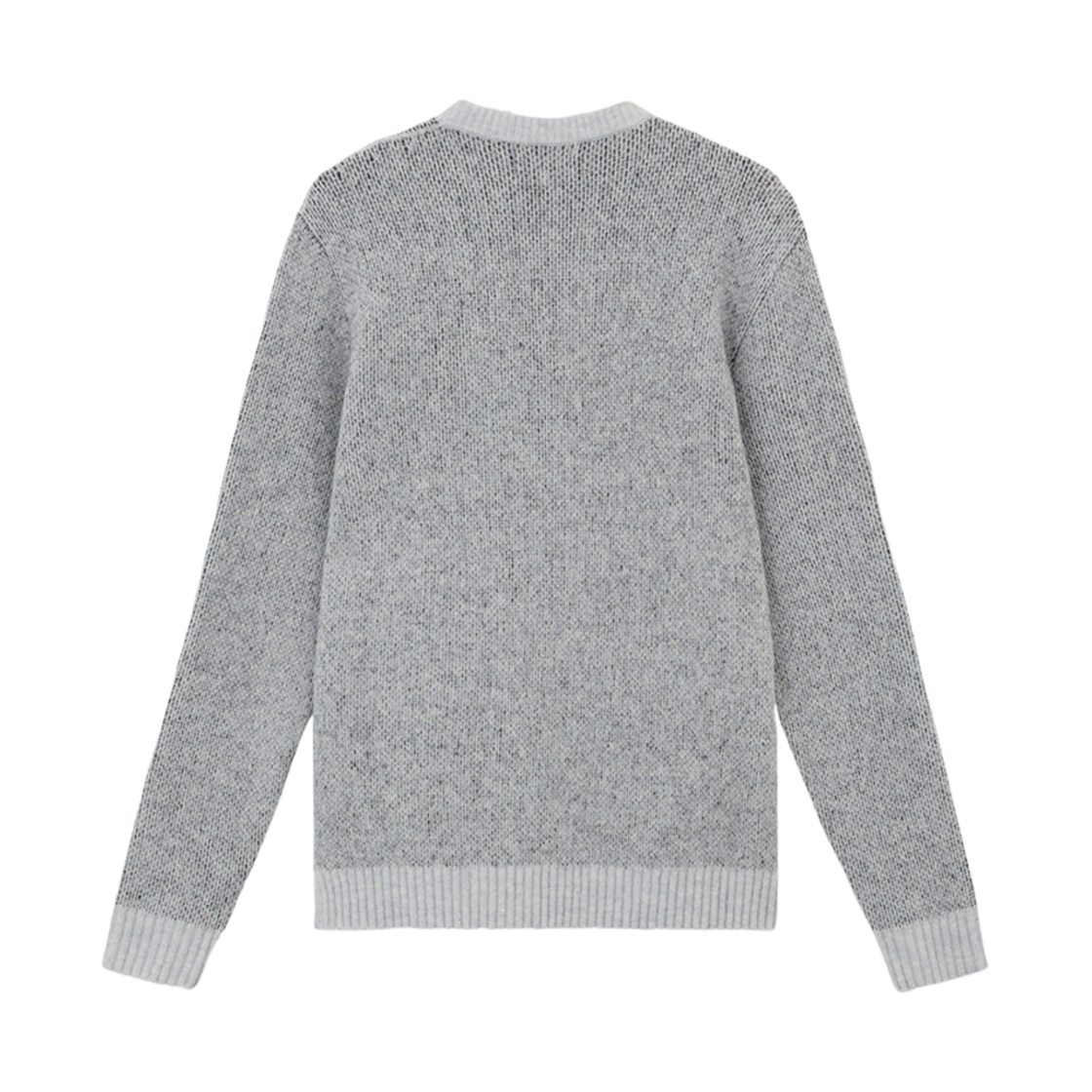 스톤 아일랜드 522D1 거즈드 이펙트 울 블렌드 루즈 핏 크루넥 스웨터 그레이 - 24FW(Stone Island 522D1 Gauzed Effect Wool Blend Loose Fit Crewneck Sweater Grey - 24FW) - 2