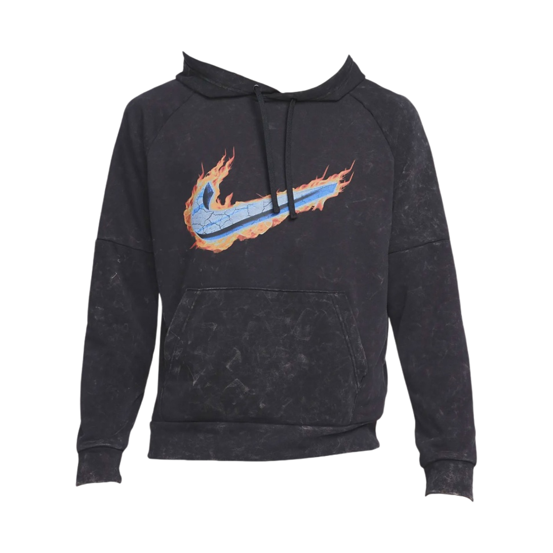 나이키 드라이핏 플리스 풀오버 피트니스 후드 블랙 - US/EU(Nike Dri-Fit Fleece Pullover Fitness Hoodie Black - US/EU) - 1