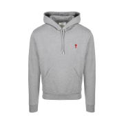 AMI de Coeur Hoodie Heather Grey - 21SS
