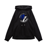 Zara x Ader Error Embroidery Hooded Sweatshirt Black