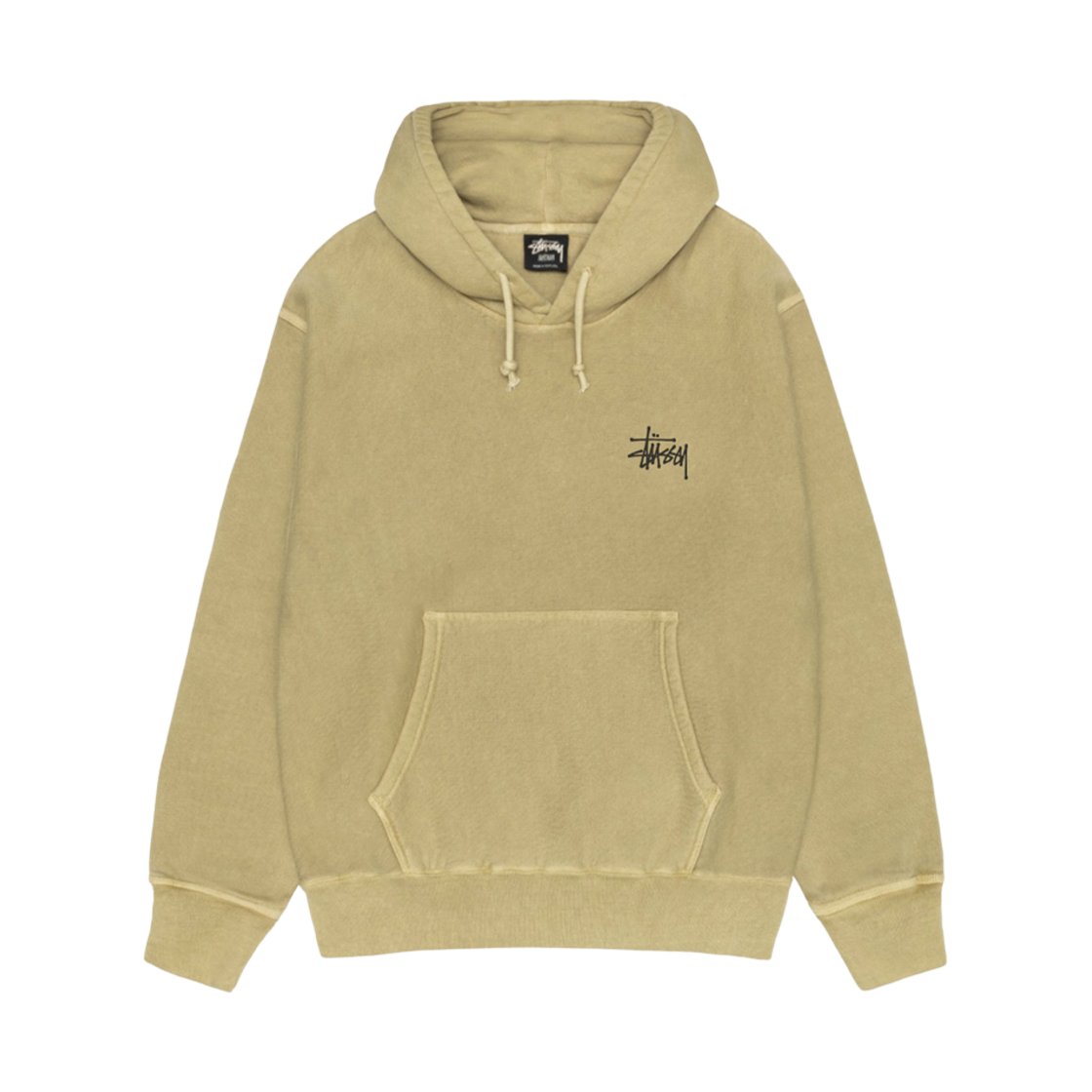 스투시 베이직 피그먼트 다이드 후드 엘름(Stussy Basic Pigment Dyed Hoodie Elm) - 2