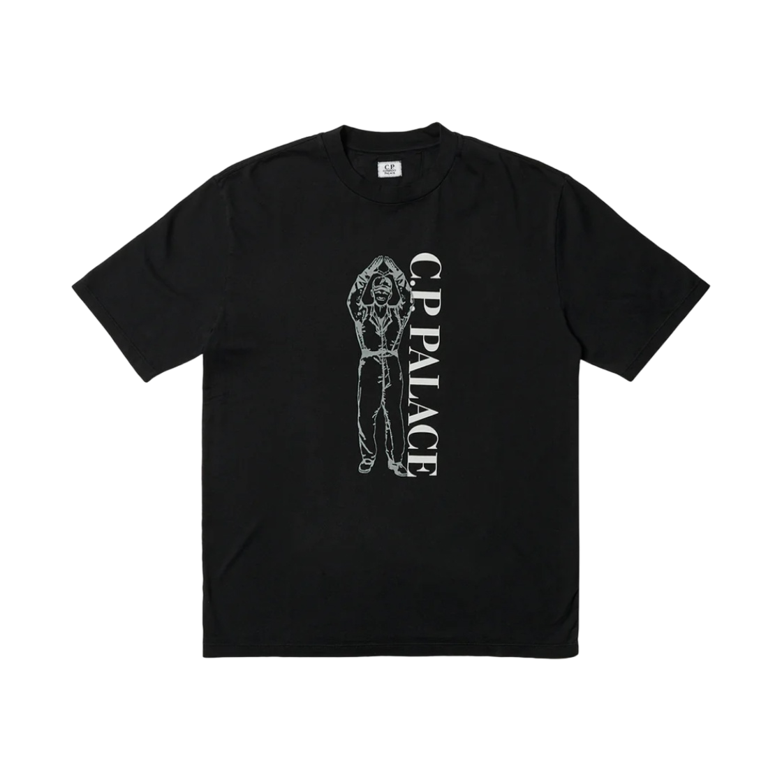 팔라스 x C.P. 컴퍼니 티셔츠 블랙 - 23FW