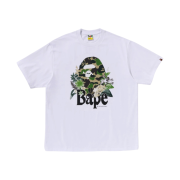 BAPE Flora Big Ape Head Relaxed Fit T-Shirt White