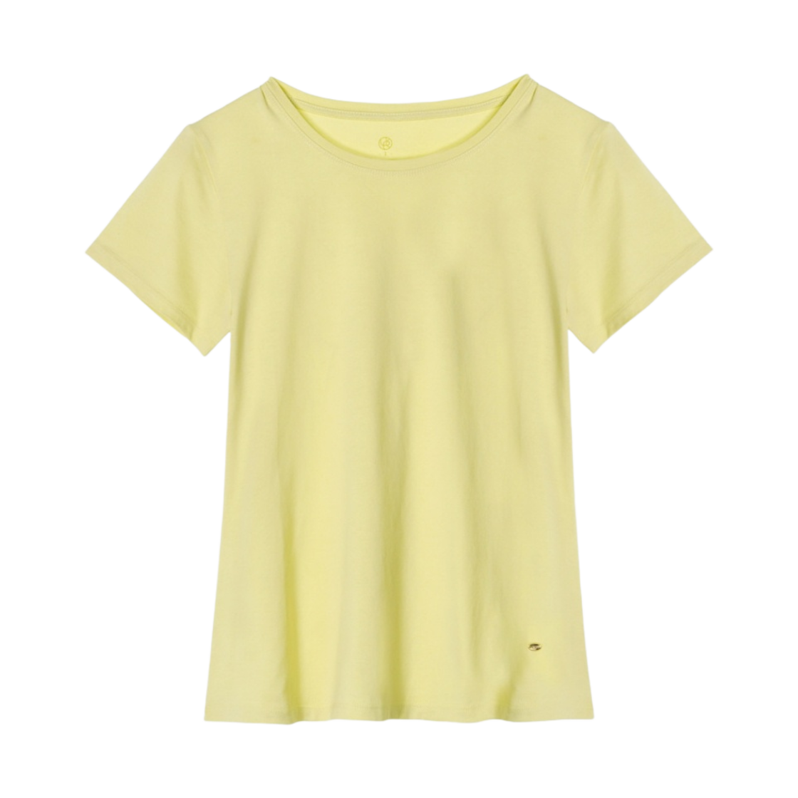 - (W) Umer Supima Basic T-Shirt Lemon