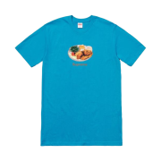 Supreme Chicken Dinner T-Shirt Cyan - 18SS