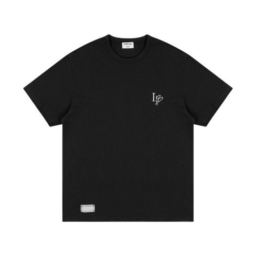 LB202406T1 Libilly LB Logo T-Shirt Black