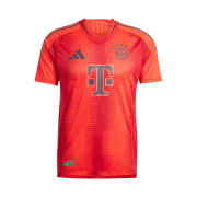 Adidas Bayern Munchen 2024/25 Home Authentic Jersey Red - KR Sizing (Non Marking Ver.)