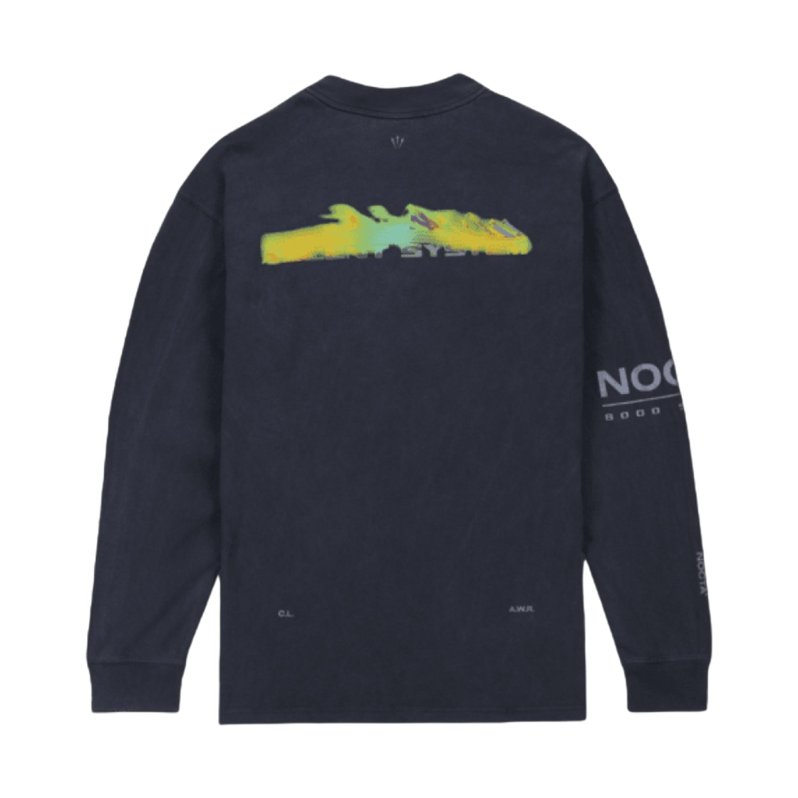 나이키 x 드레이크 녹타 8K 픽스 롱슬리브 모크 다크 옵시디언 (FQ6557-451)(Nike x Drake Nocta 8K Peaks Long Sleeve Mock Dark Obsidian (FQ6557-451)) - 2