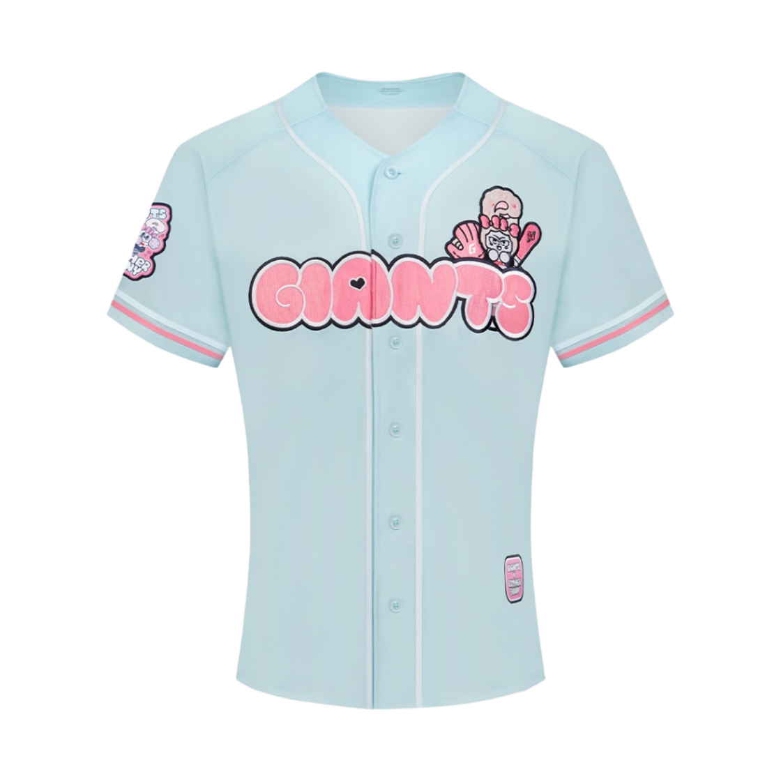 롯데 자이언츠 x 에스더 버니 캐릭터 유니폼 스카이 블루 (논 마킹 버전)(Lotte Giants x Esther Bunny Character Uniform Sky Blue (Non Marking Ver.))