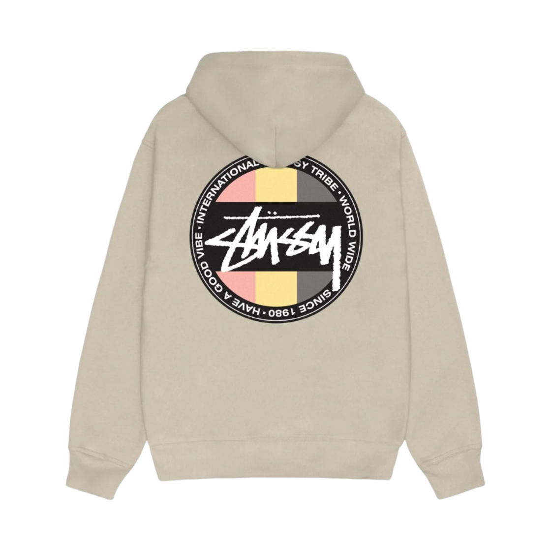 1974929 Stussy Classic Dot Zip Hoodie Khaki