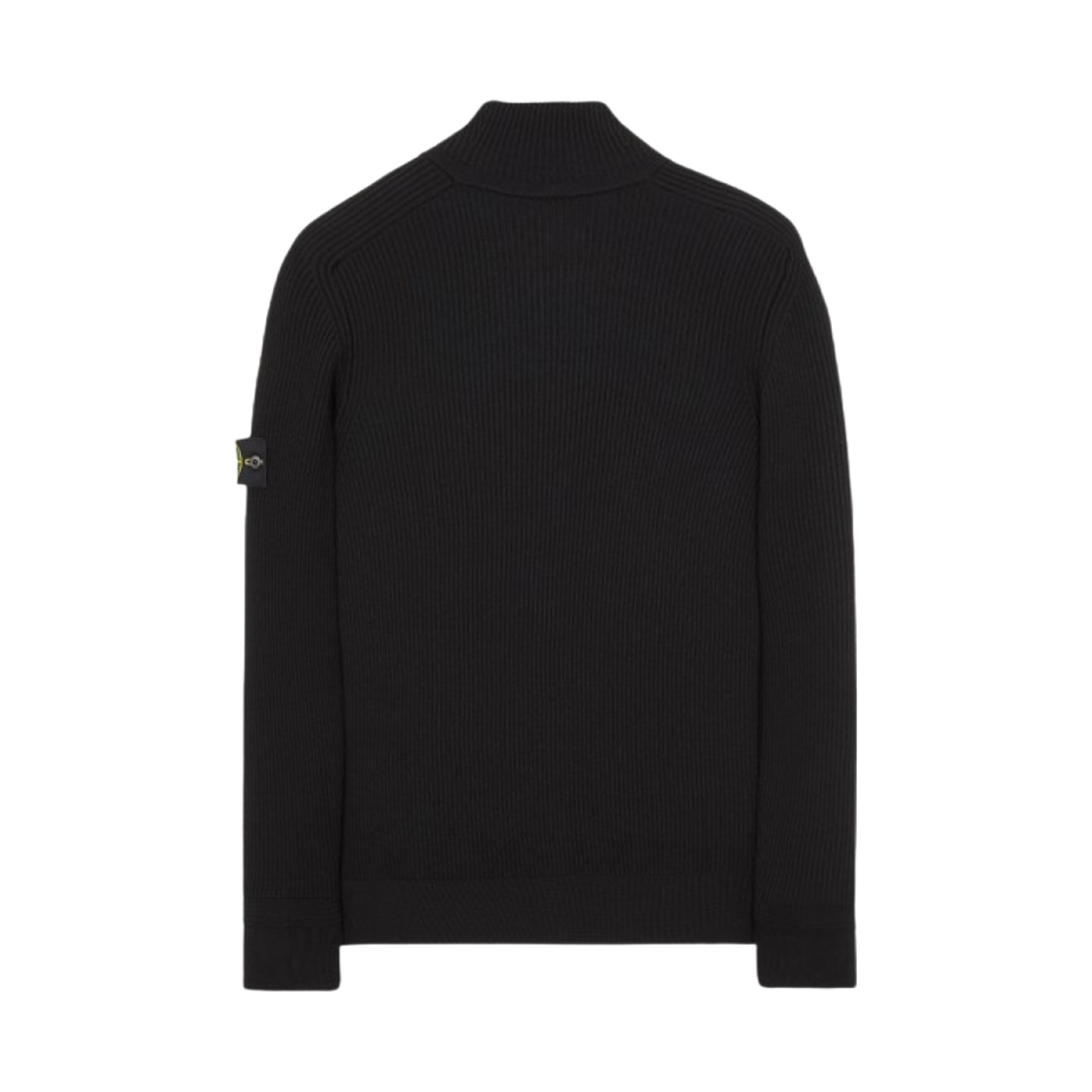 스톤 아일랜드 519C2 울 지퍼 가디건 블랙 - 22FW(Stone Island 519C2 Wool Zipped Cardigan Black - 22FW) - 2