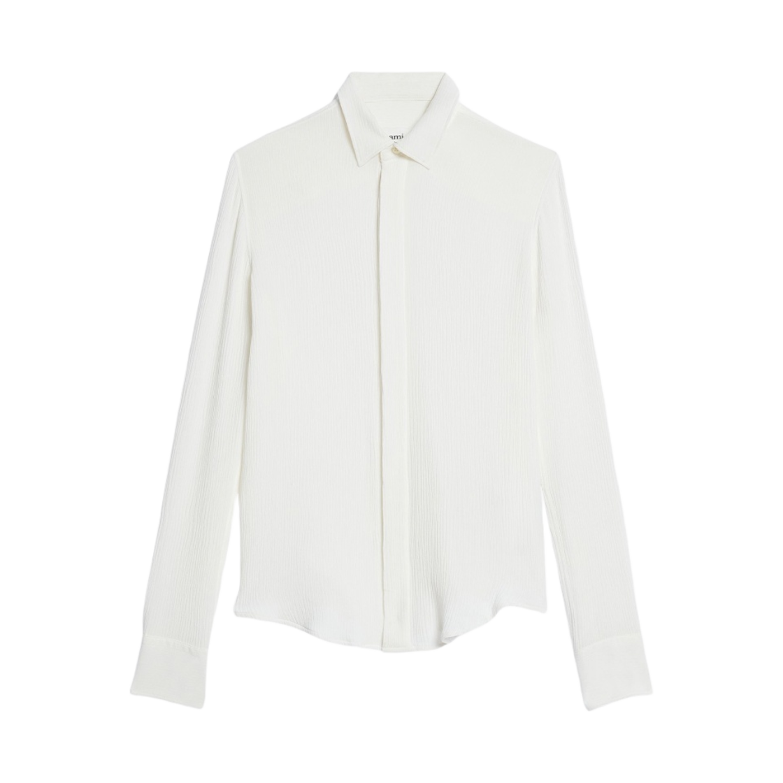 FSH081-SE0001-168 (W) AMI Classic Shirt Natural White