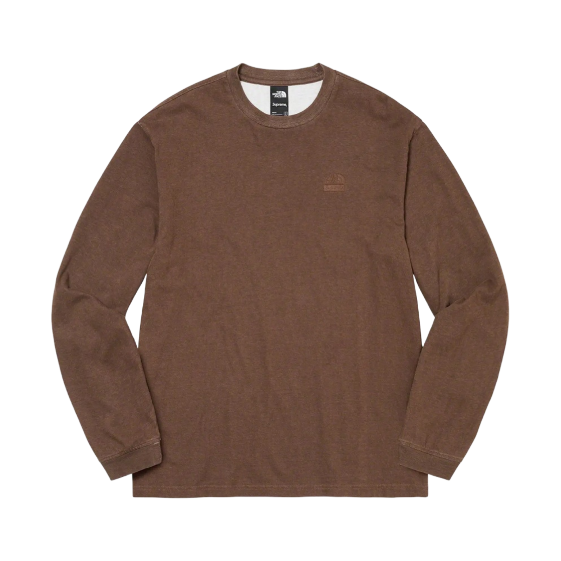 슈프림 x 노스페이스 피그먼트 프린티드 롱슬리브 탑 브라운 - 22FW(Supreme x The North Face Pigment Printed L/S Top Brown - 22FW) - 1