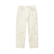 Stussy Distressed Canvas Big OL' Jeans Khaki
