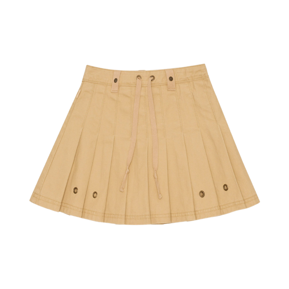 (W) 에스엠에프케이 와일드월드 데저트 택틱 플리티드 스커트 위트((W) SMFK Wildworld Desert Tactic Pleated Skirt Wheat)