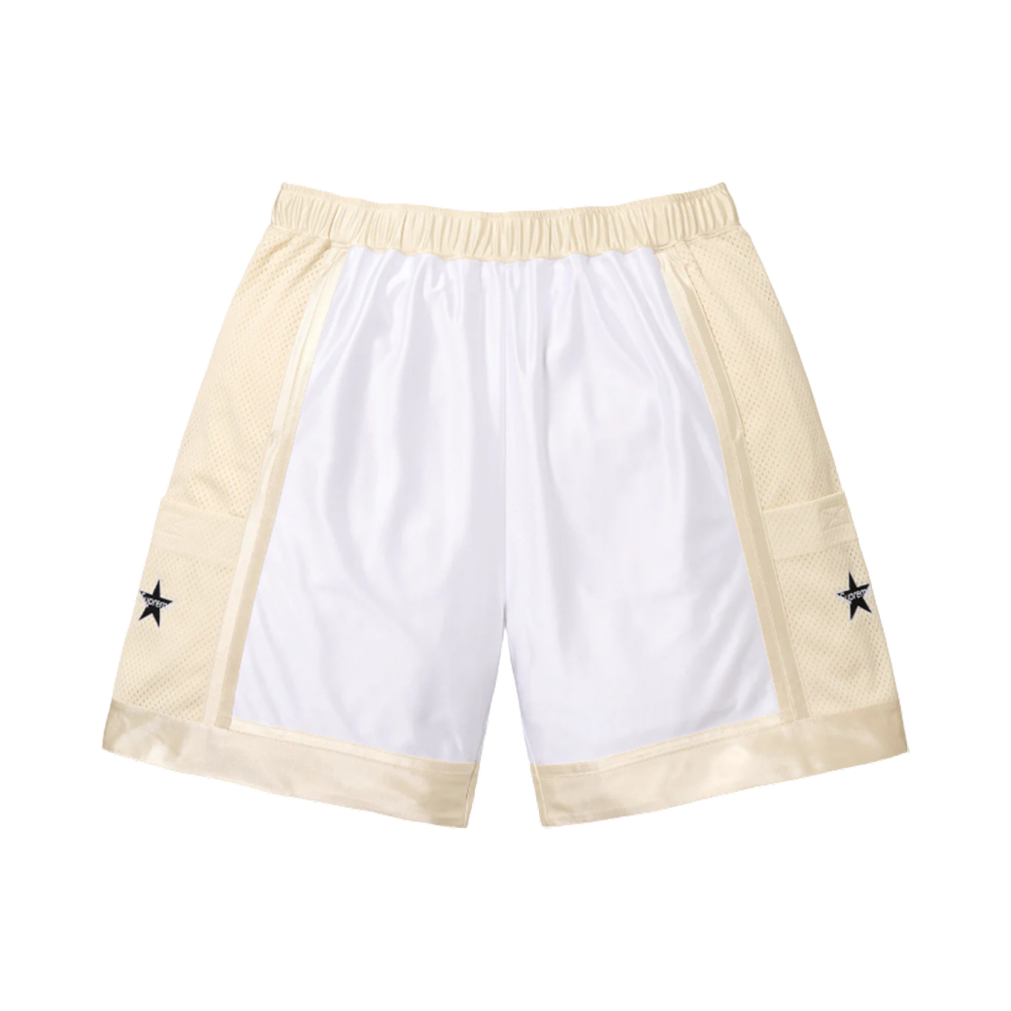 슈프림 사이드 포켓 베스킷볼 쇼츠 화이트 - 25SS