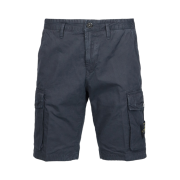 Stone Island L07WA T.CO+OLD Bermuda Shorts Navy Blue - 20SS