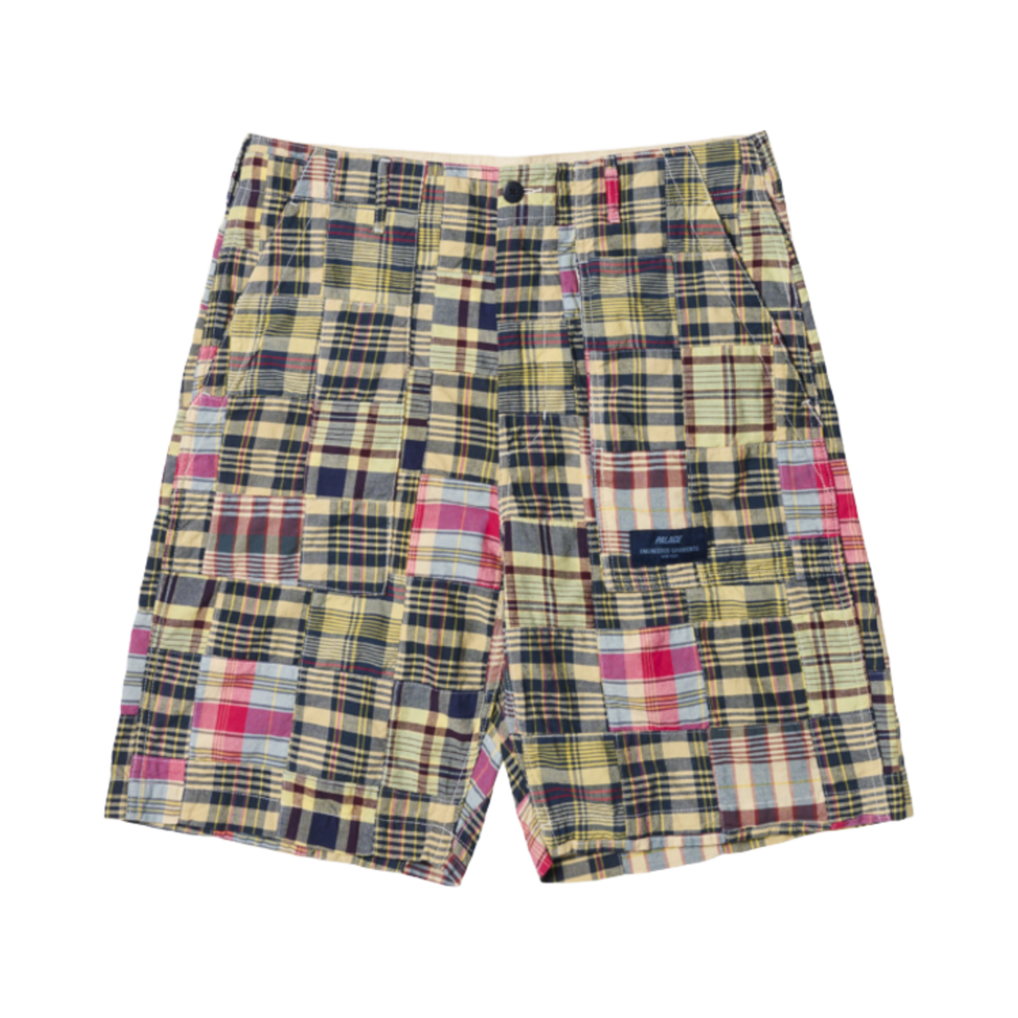 - Palace x Engineered Garments Patch Work Madras Short Multi - 25SS