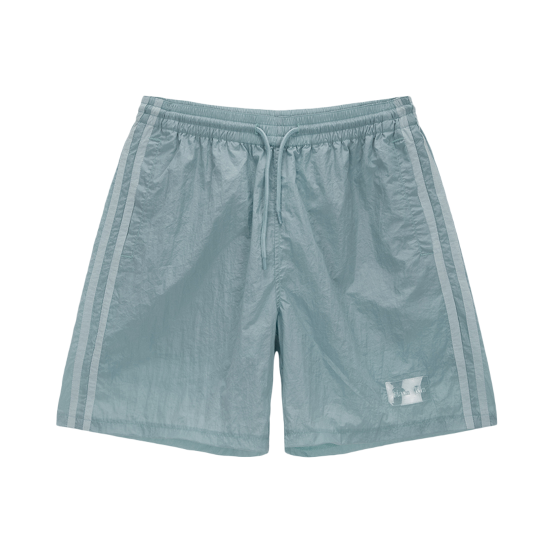 MK2434PT539HLB Matin Kim Side Point Nylon Half Shorts Light Blue
