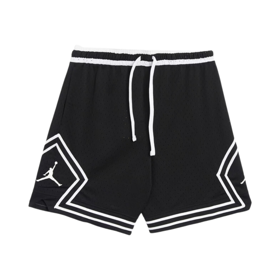 조던 드라이핏 스포츠 다이아몬드 쇼츠 블랙 화이트 - US/EU(Jordan Dri-Fit Sport Diamond Shorts Black White - US/EU)
