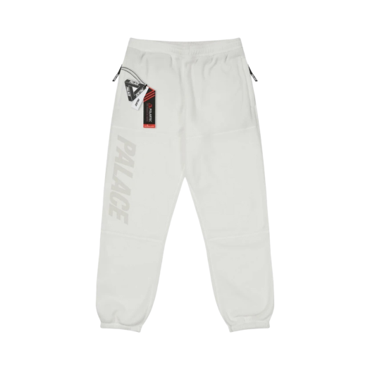 Palace Polartec Lazer Joggers White - 20FW