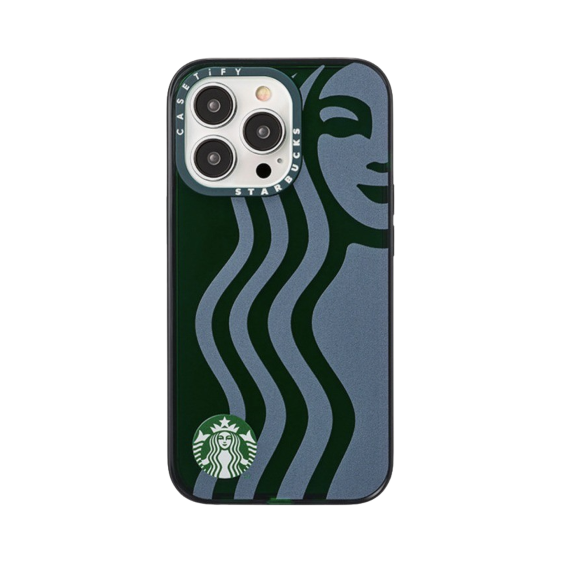 케이스티파이 x 스타벅스 슈퍼그래픽 임팩트 아이폰 케이스 그린(Casetify x Starbucks Super Graphic Impact iPhone Case Green)