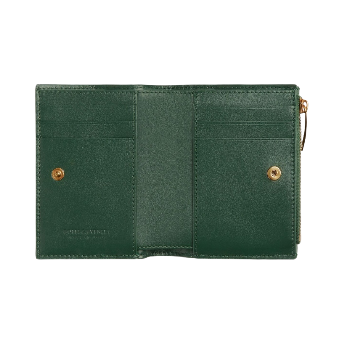 보테가 베네타 스몰 지퍼 반지갑 레인트리(Bottega Veneta Small Bi-Fold Zip Wallet Raintree) - 2