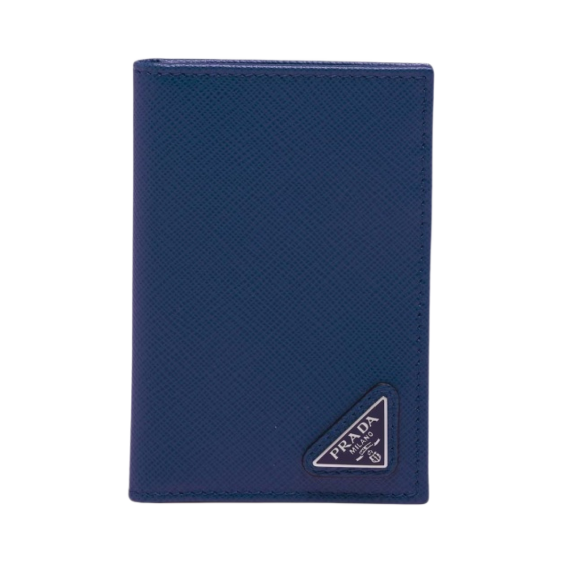 프라다 사피아노 레더 카드 홀더 블루에뜨(Prada Saffiano Leather Card Holder Bluette) - 1
