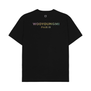 Wooyoungmi Cotton Lenticular Back Logo T-shirt Black - 23SS
