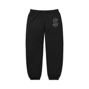 Supreme S Logo Sweatpant Black - 25SS