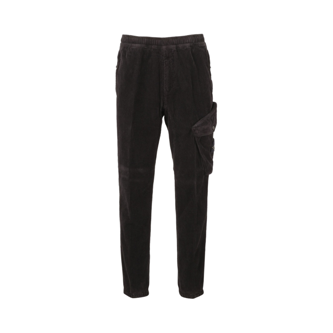 스톤 아일랜드 30811 코튼 코듀로이 카고 팬츠 블랙 - 21FW