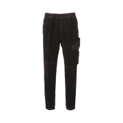Stone Island 30811 Cotton Corduroy Cargo Pants Black - 21FW