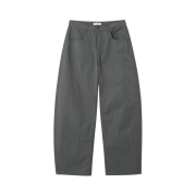 Millo Archive Reflect Curved Chino Pants Charcoal Gray
