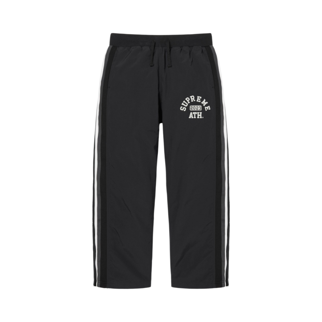 슈프림 아플리케 트랙 팬츠 블랙 - 23SS(Supreme Applique Track Pants Black - 23SS) - 3