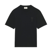 AMI de Coeur Tone-On-Tone T-Shirt Black