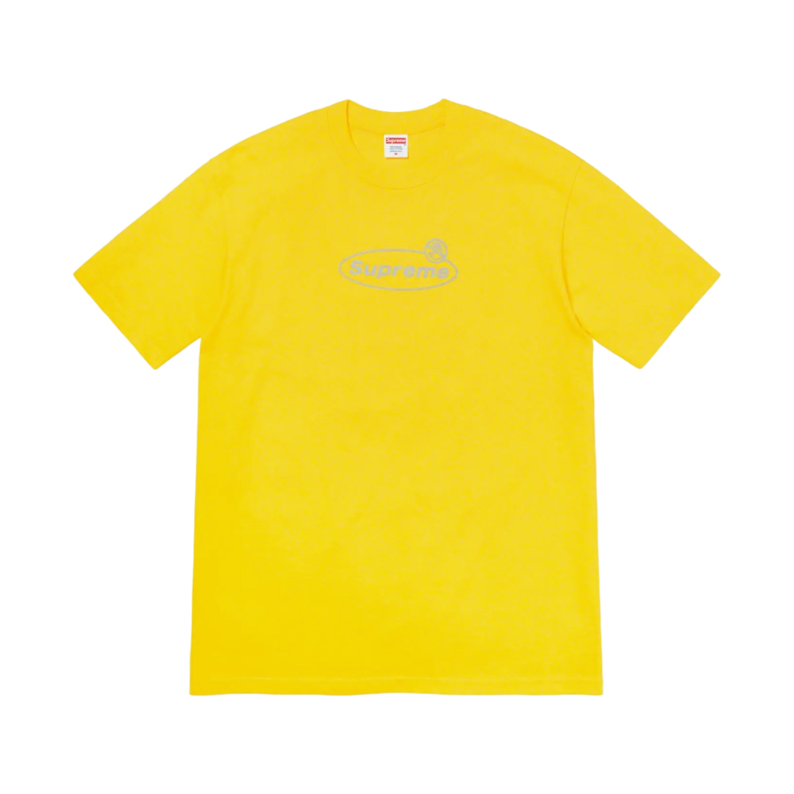 슈프림 워닝 티셔츠 옐로우 - 22FW(Supreme Warning T-Shirt Yellow - 22FW) - 1