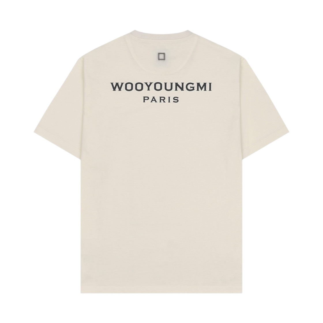 우영미 티셔츠 오프 화이트 - 에센스 한정(Wooyoungmi T-Shirt Off-White - Ssense Exclusive) - 1