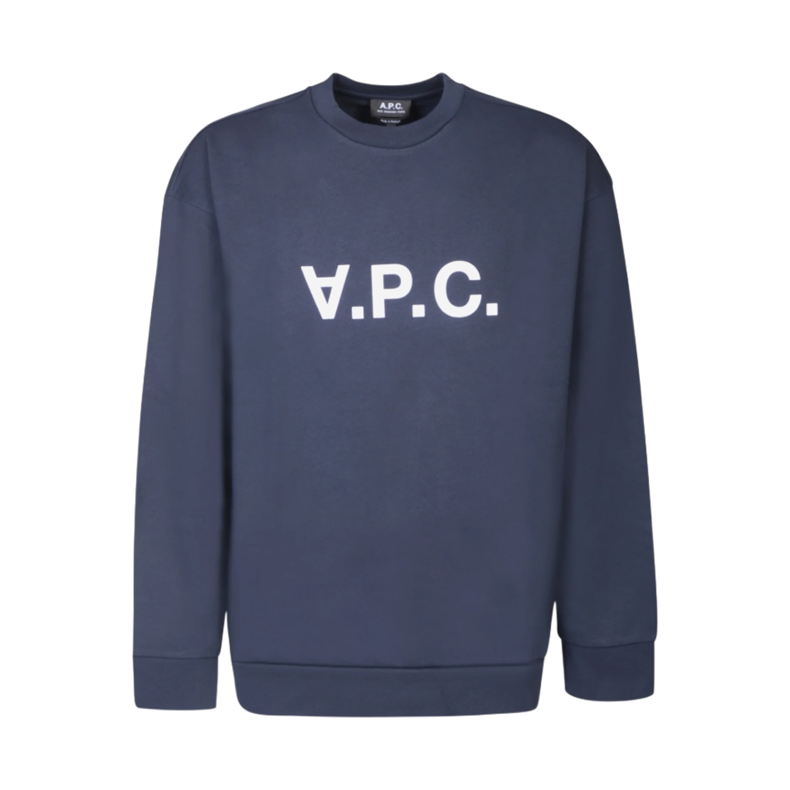 COFDX-H27836-IAK A.P.C. Eliot Sweatshirt Dark Navy Blue