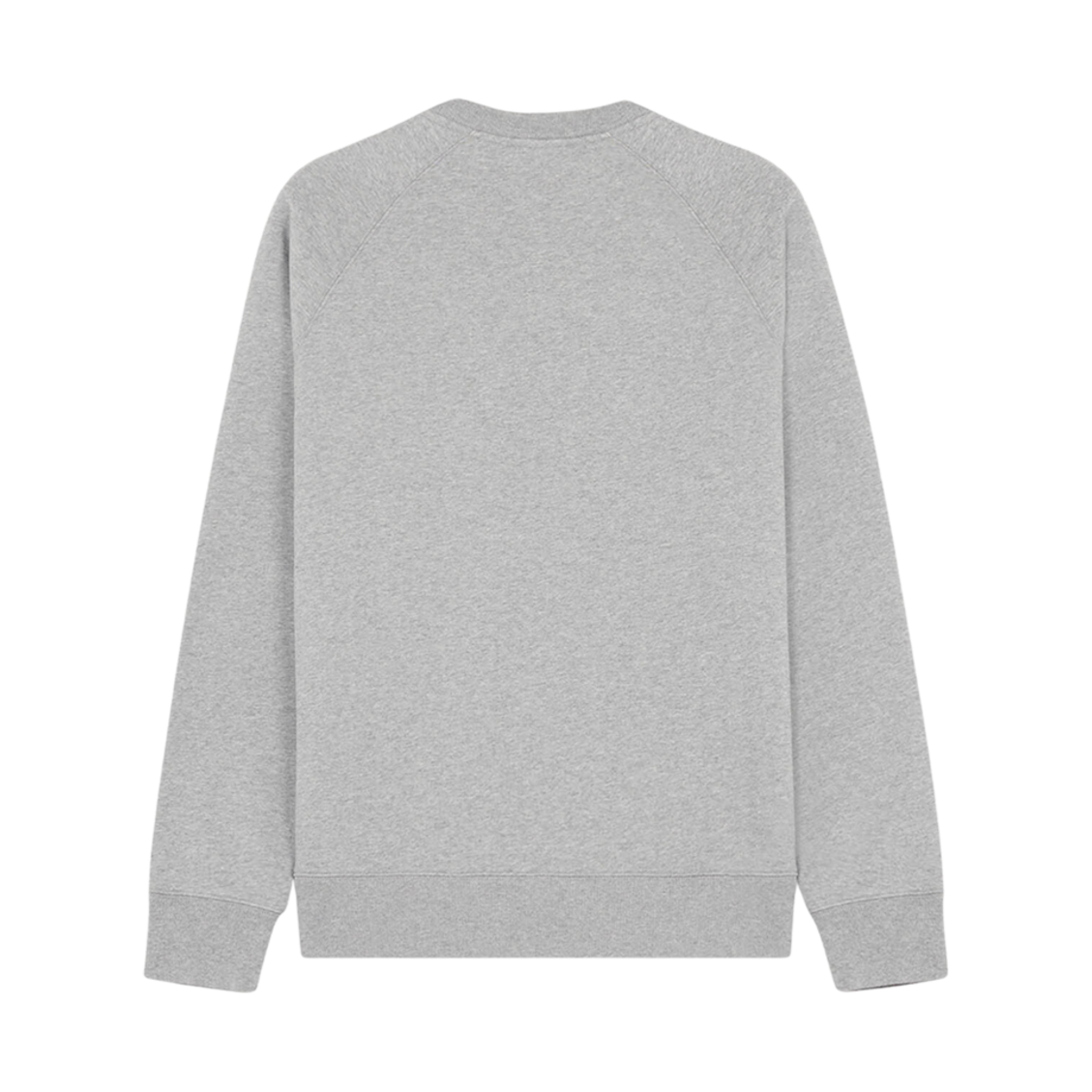 메종 키츠네 래빗 & 폭스 헤드 패치 클린 스웨트셔츠 그레이 멜란지(Maison Kitsune Rabbit & Fox Head Patch Clean Sweatshirt Grey Melange) - 2