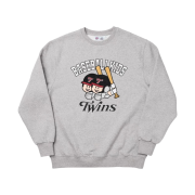 BDNS x LG TWINS Baseballkids Sweatshirt Grey