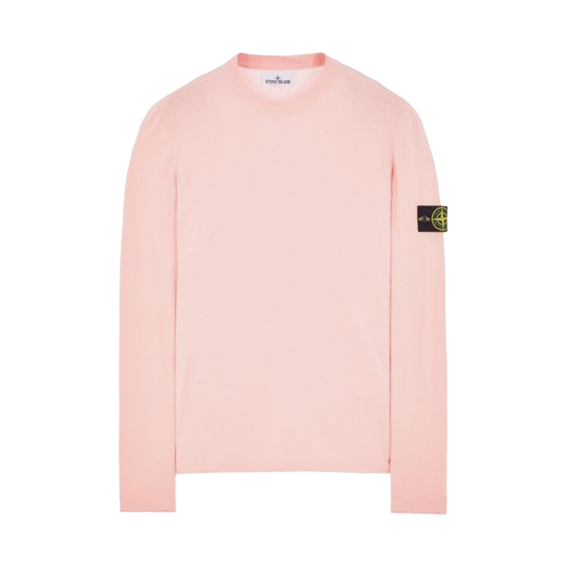 스톤 아일랜드 532B9 크루넥 니트탑 핑크 - 23SS(Stone Island 532B9 Crewneck Knit Pink - 23SS) - 1