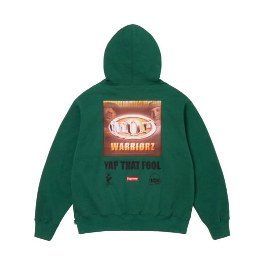 슈프림 x 조던 후드 스웨트셔츠 그린 - 24FW | Supreme | KREAM