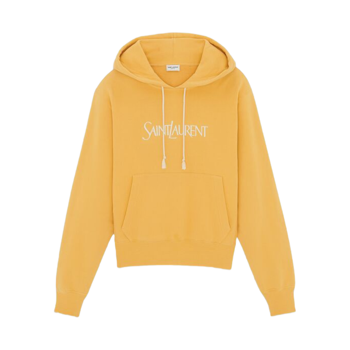 (W) 생로랑 생로랑 오버사이즈 후디 옐로우 내츄럴((W) Saint Laurent Oversized Hoodie Yellow Natural)