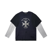 Project G/R x MFM333. 3 Layered Long Sleeve Navy