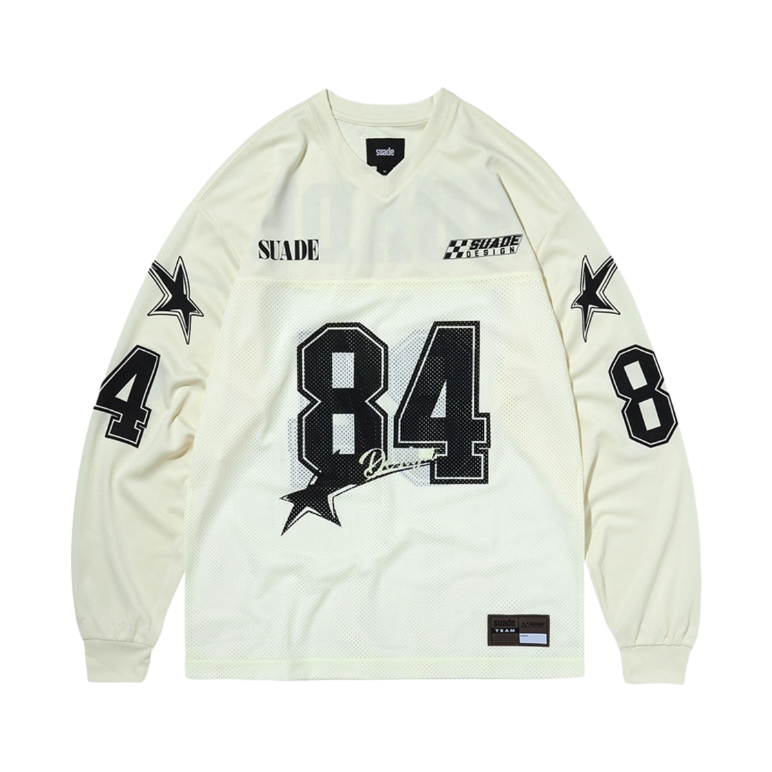 스웨이드 84 스타 레이싱 롱슬리브 아이보리(Suade 84 Star Racing Long Sleeve Ivory)