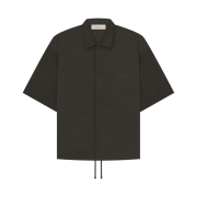 Essentials SS Nylon Shirt Off Black - 23SS