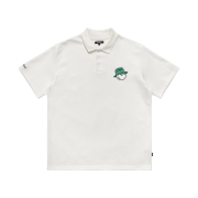 Malbon Golf Caddy Cooper Polo Bone