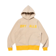 Human Made Fleece Half-Zip Hoodie Beige