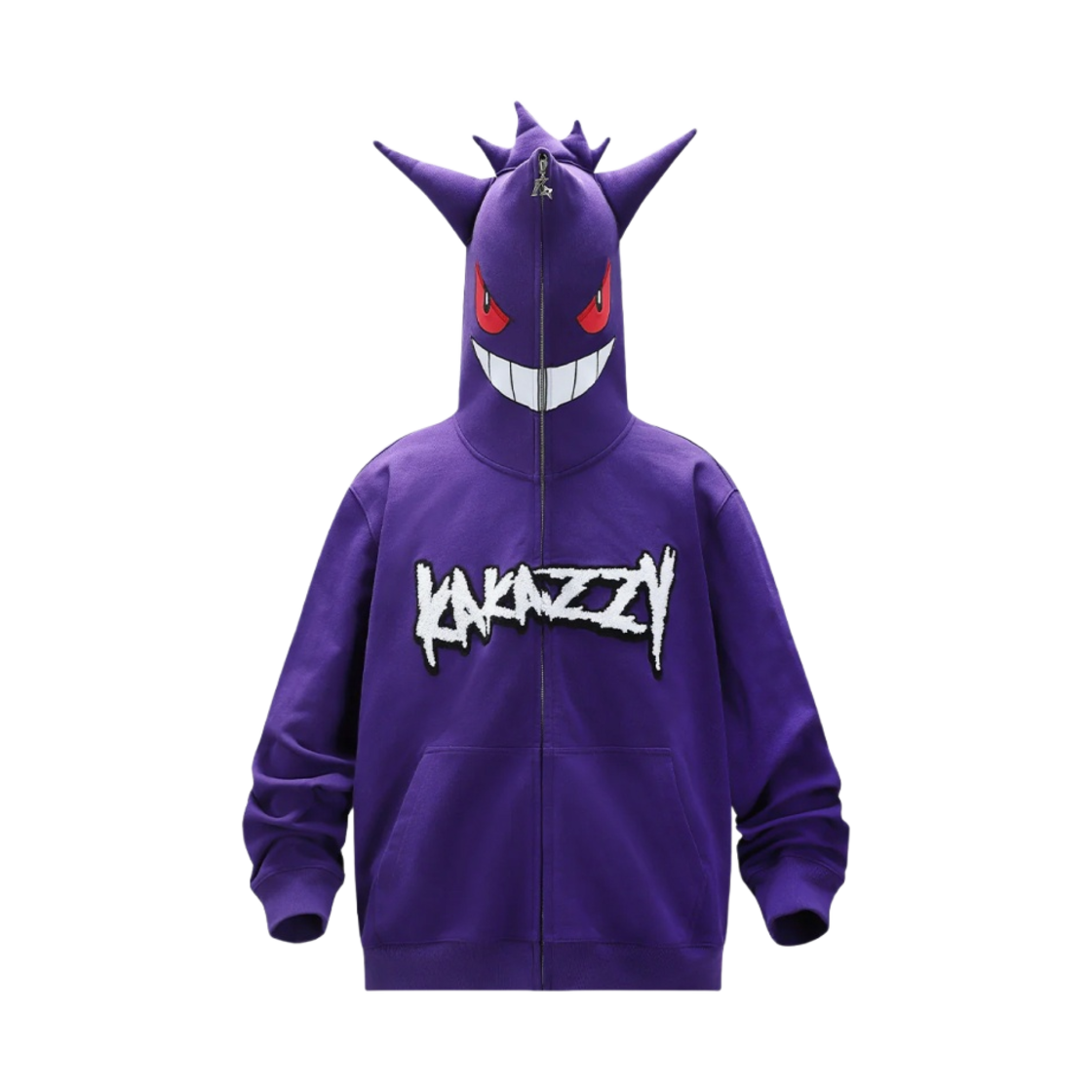 - Kakazzy Full Zip Hoodie Pokemon Phantom Purple