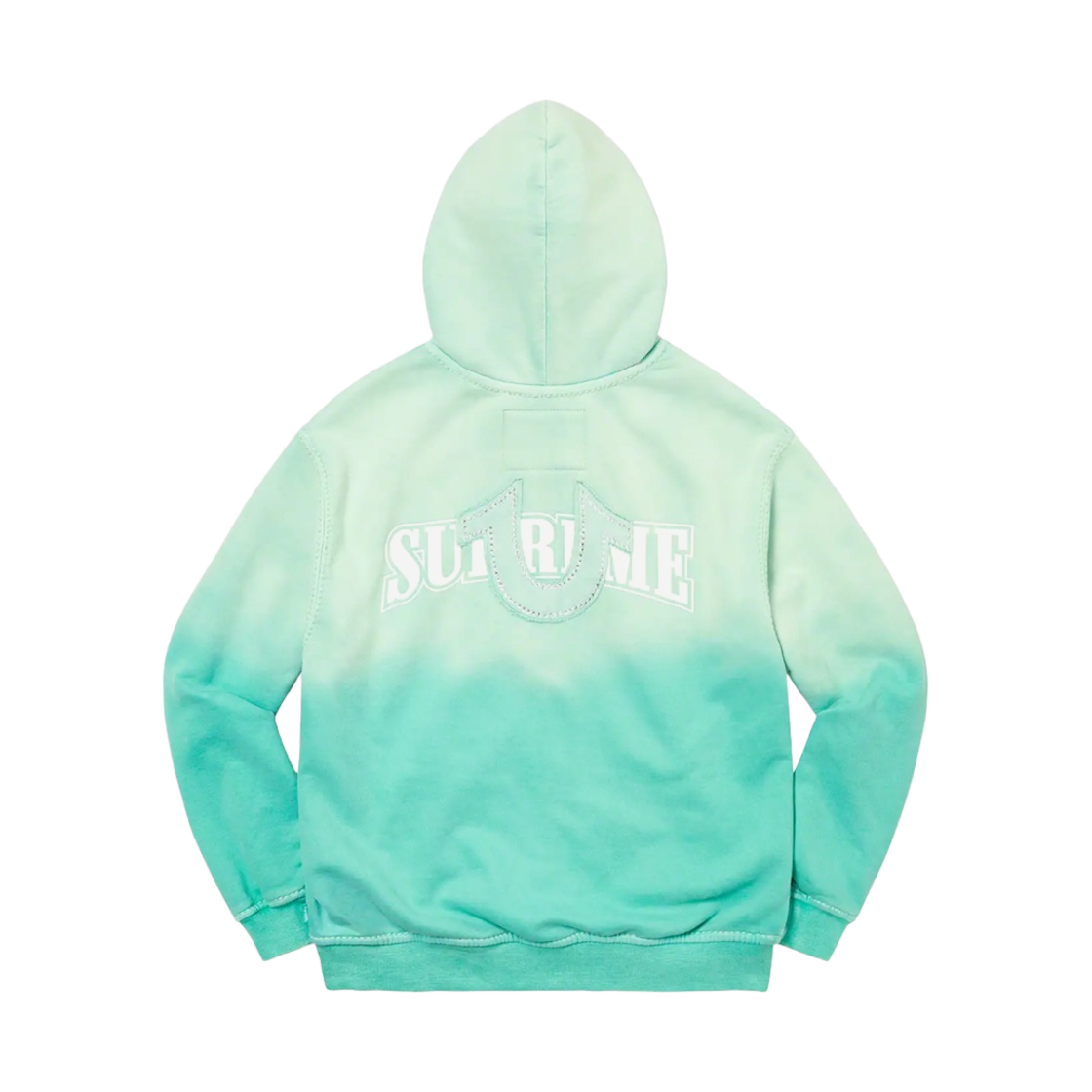 슈프림 x 트루 릴리전 집업 후드 스웨트셔츠 아쿠아 - 22FW(Supreme x True Religion Zip Up Hooded Sweatshirt Aqua - 22FW) - 2